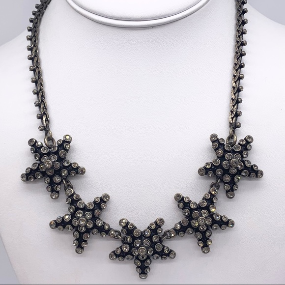 J. Crew Jewelry - J. Crew Rhinestone Star Necklace